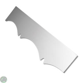 Decorative Concave Fascia 200mm (White)