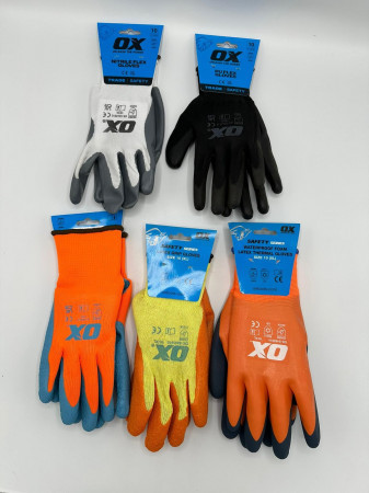 OX nitrate flex gloves